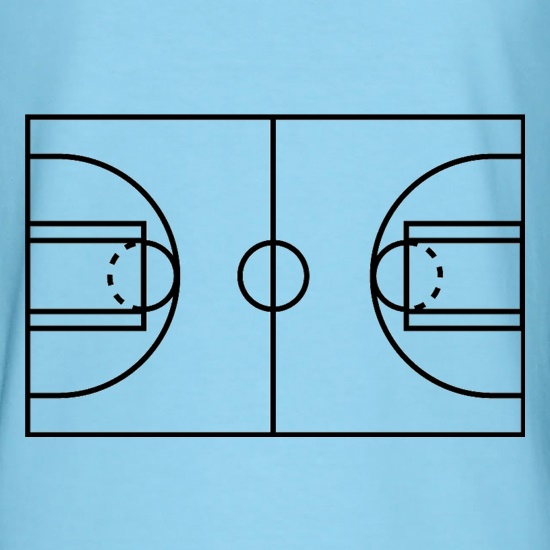 Basketball Court t-shirts